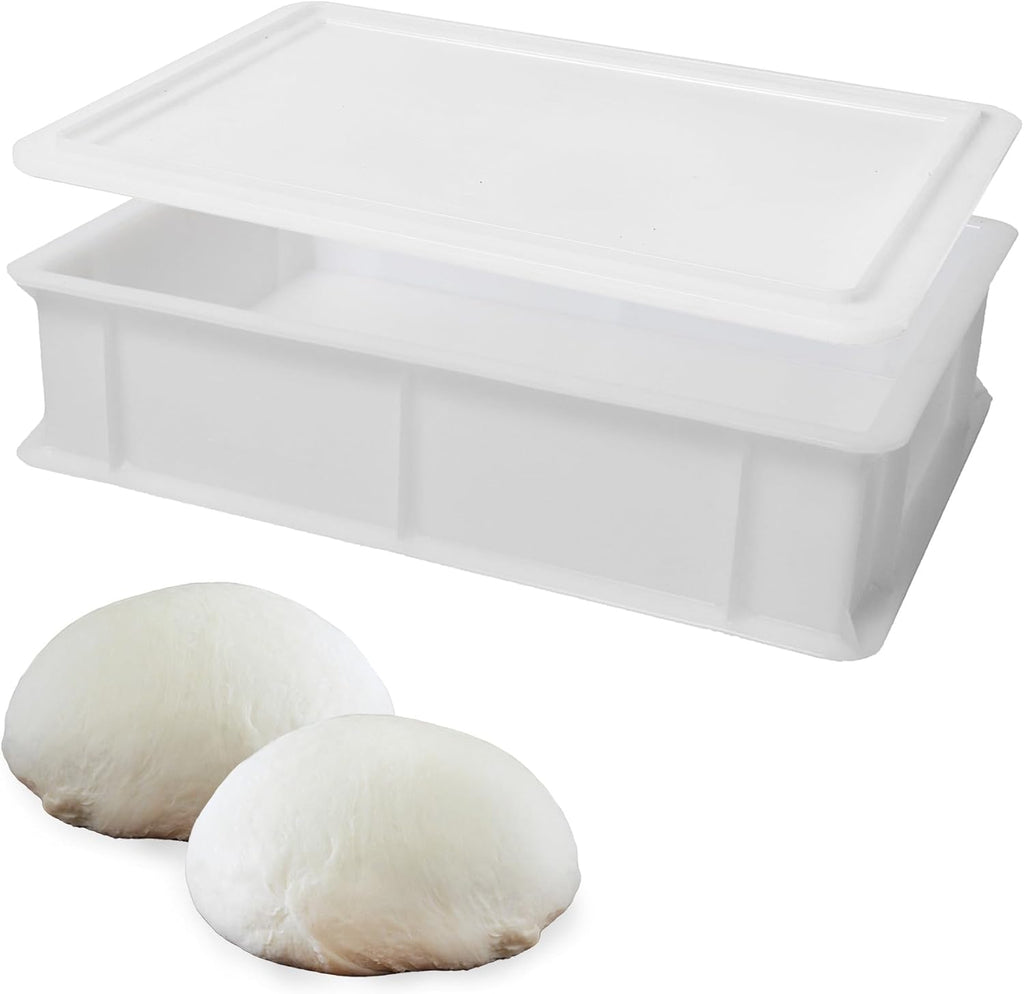 Genus Dei - Caja para masas con tapa, modelo Service, 30 x 40 x 10 cm de alto