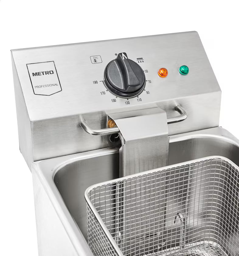 Freidora GDF3008, acero inoxidable, 26 x 47 x 39 cm, 8 L, 3250 W, plata Ref: AAA0000022836