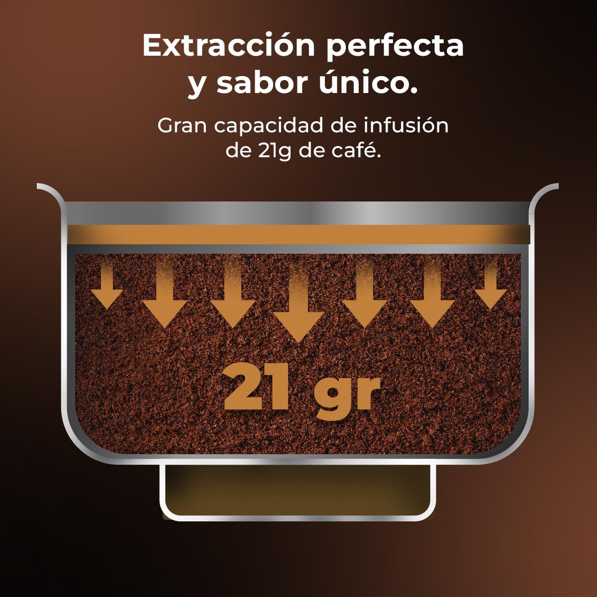 Cecotec Cafetera Superautomática Comercial Cremmaet Lounge. 2900W, Pantalla Táctil, Molido Uniforme, 2 Molinillos, 35 Bebidas, 2 Depósitos de Café en Grano 700gr y 2 Depósito para Leche en Polvo