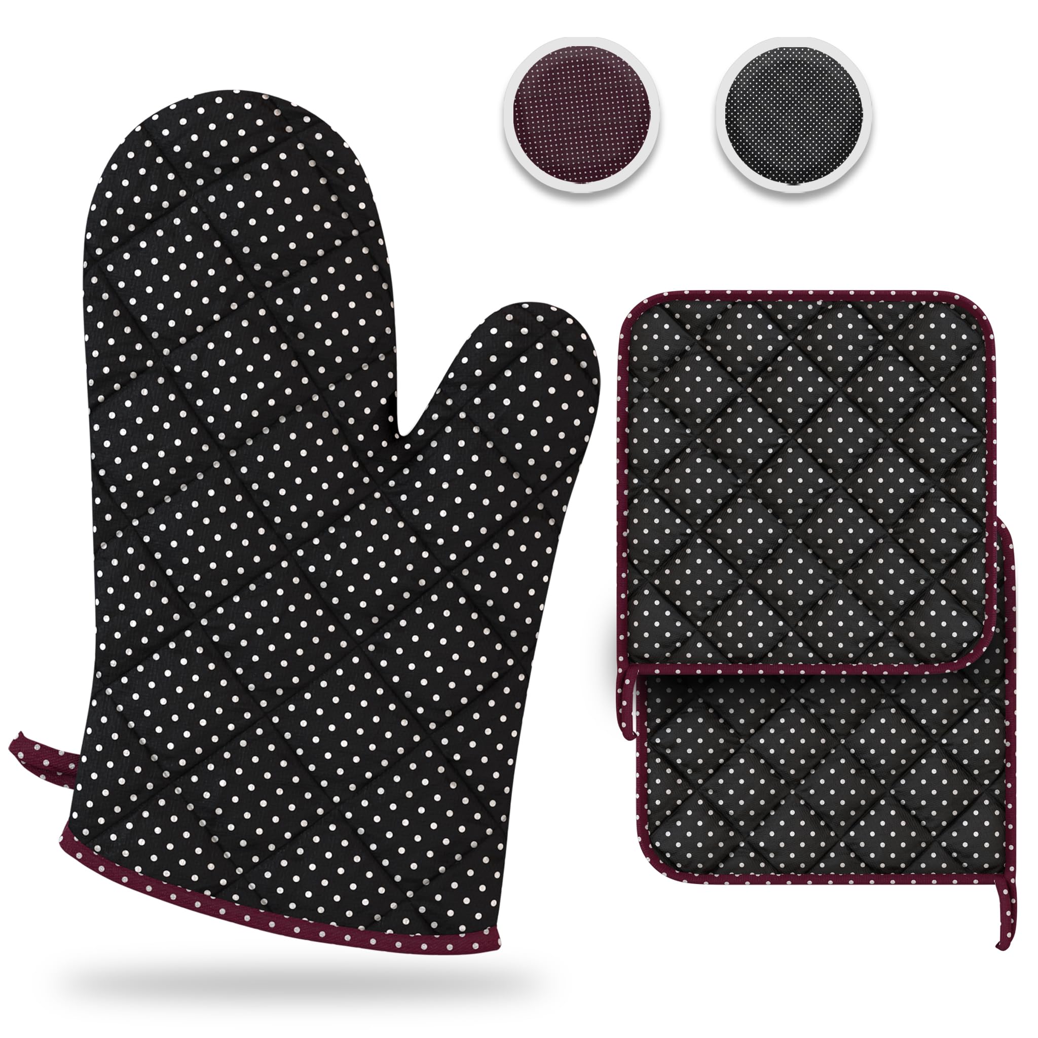 LEFUNDA® Delantal de Cocina Impermeable con 3 Bolsillos Ajustable, Delantal de Barbacoa con Correas Largas, Delantal de Cocina para Hombres y Mujeres, Cocinar, Restaurante, Café, Hornear (Negro)
