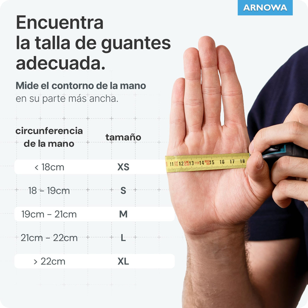 100x ARNOMED® Guantes nitrilo talla M Negro, Guantes desechables quirurgicos y laboratorio, Luvas nitrilo descartaveis sin polvo y látex, Manoplas nitrilo en XS, S, M, L, XL, XXL