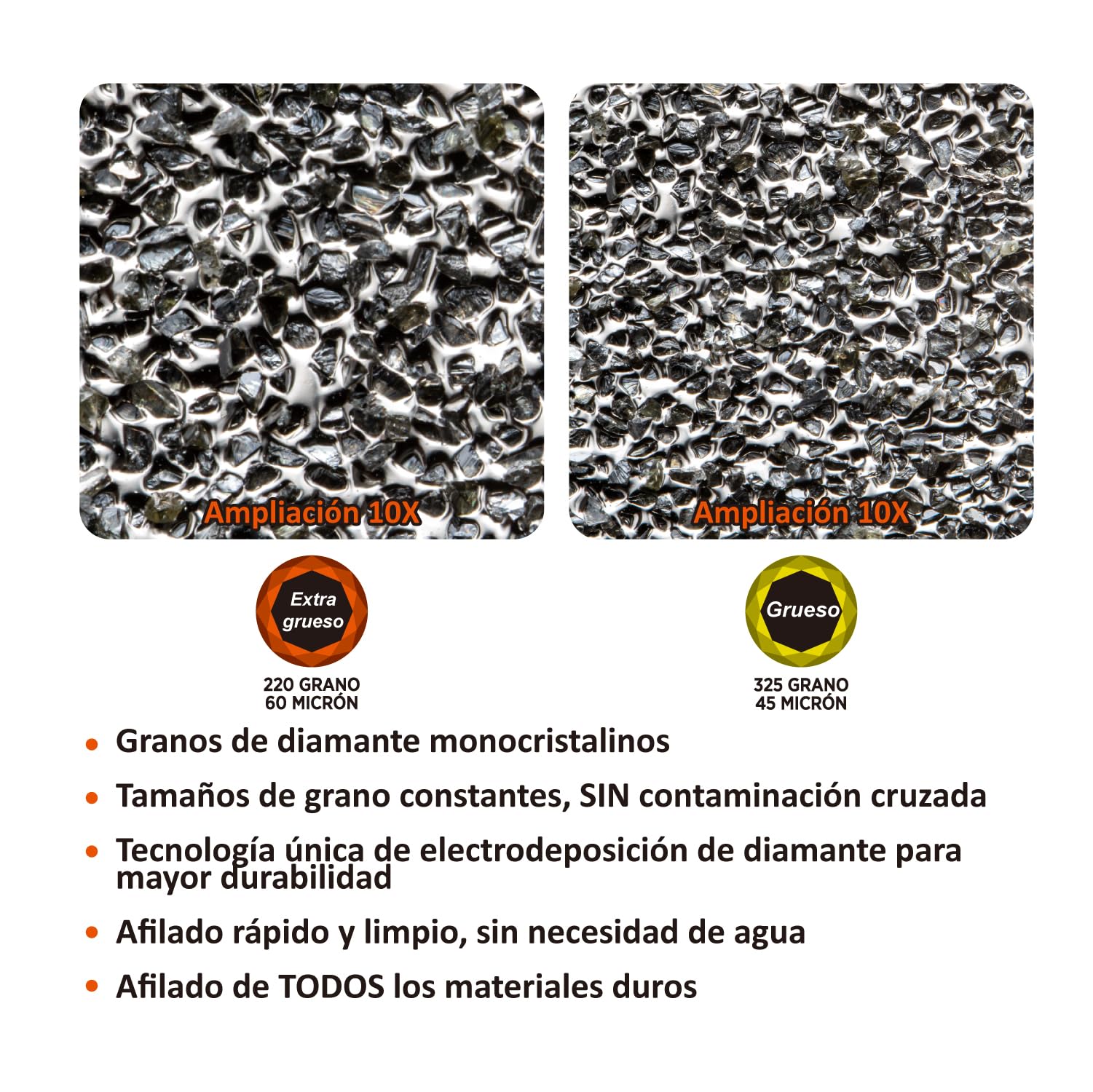 SHARPAL 202H Sistema de afilado de precisión, ángulo ajustable 10-35° | Kit de afilado, 7 placas abrasivas: diamante 220/325/600/1000, piedra 3000/6000, asentador de cuero, estuche para regalo
