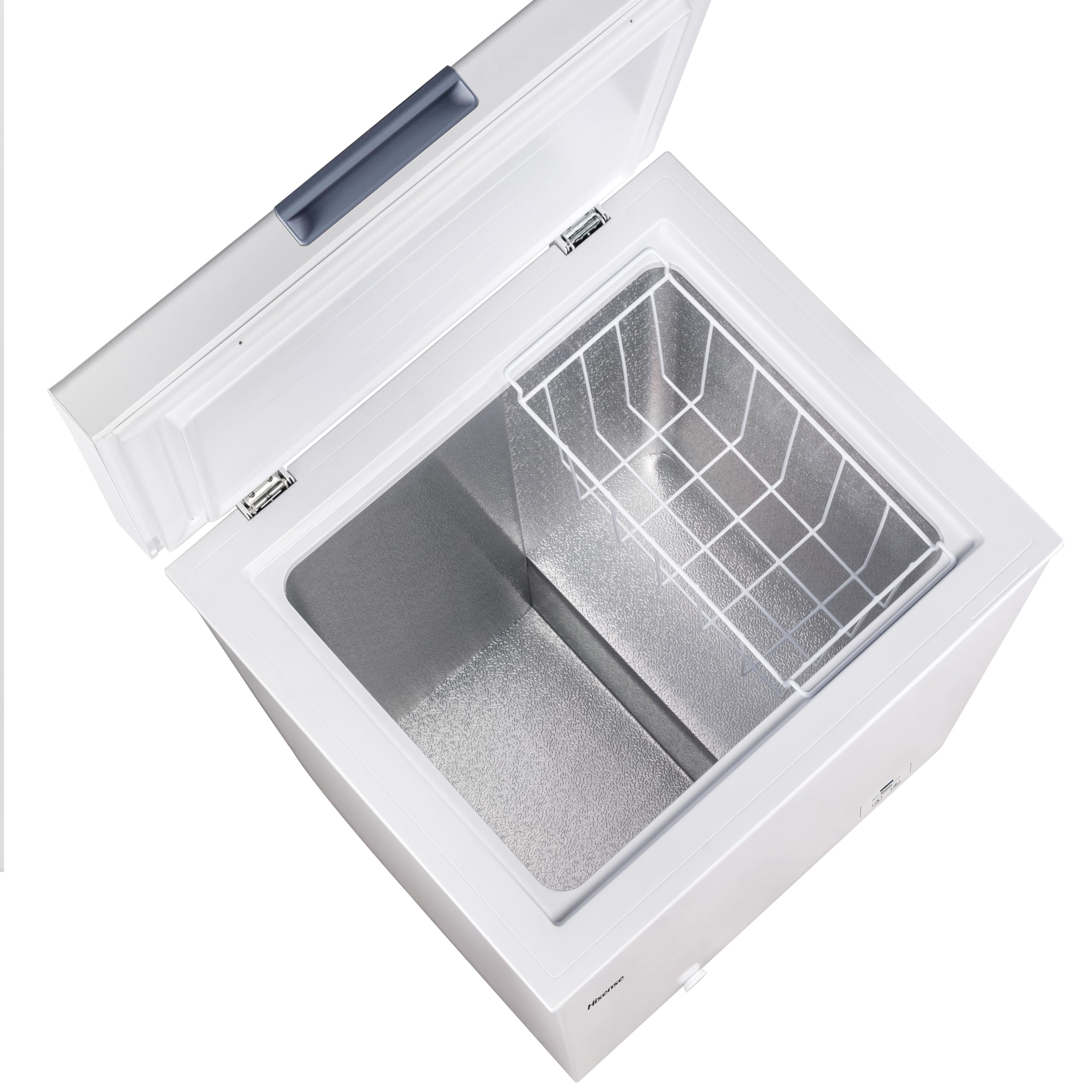 Hisense FT321D4AWLE - Arcón Congelador Horizontal, Cesta con Asa, Función Dual convertible en Modo Frigorífico, con 248 L de Capacidad Neta, Silencioso, Color Blanco
