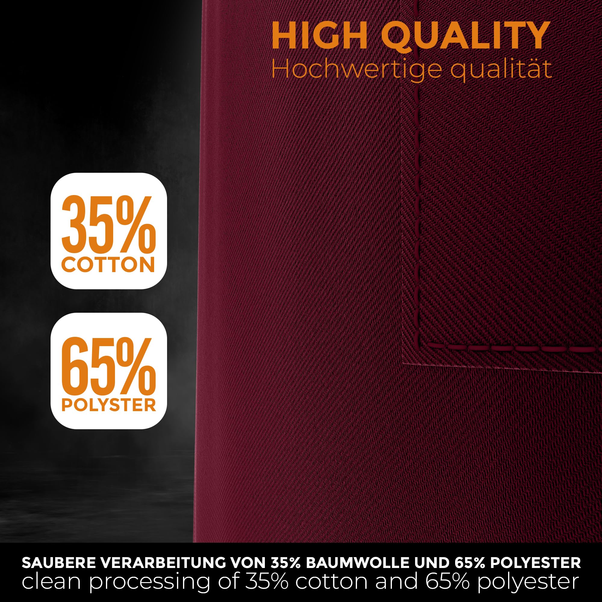 LEFUNDA® Delantal de Cocina Impermeable con 3 Bolsillos Ajustable, Delantal de Barbacoa con Correas Largas, Delantal de Cocina para Hombres y Mujeres, Cocinar, Restaurante, Café, Hornear (Negro)