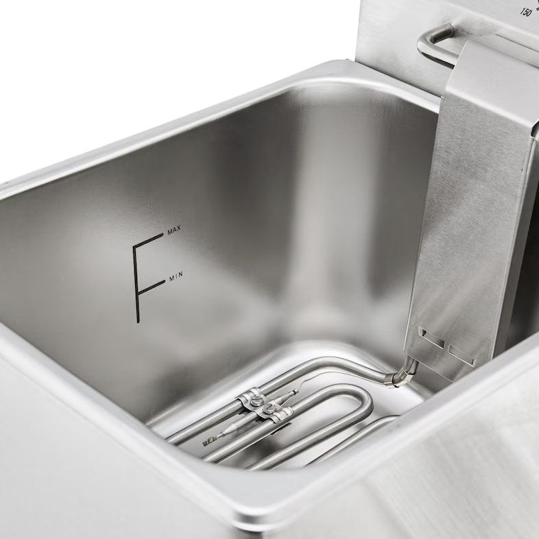 Freidora GDF3008, acero inoxidable, 26 x 47 x 39 cm, 8 L, 3250 W, plata Ref: AAA0000022836