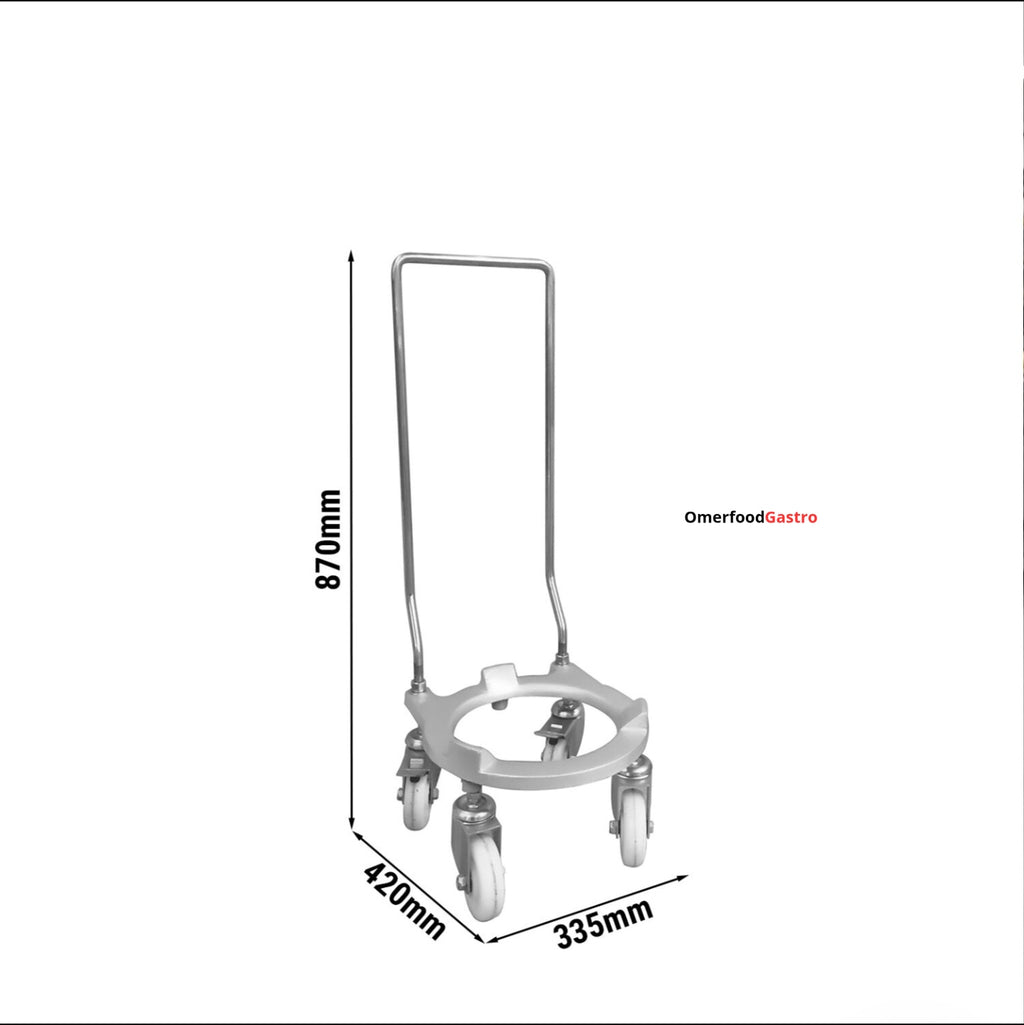 Carro para caldero de batidora planetaria - compatible con PLRM40H & PLRM60H
adecuado para PLRM40H y PLRM60H
Código de producto, SKU TWPLRM46H