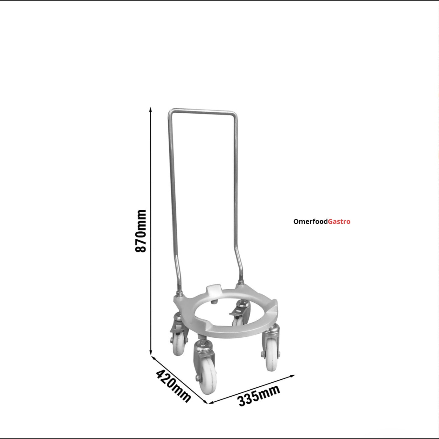 Carro para caldero de batidora planetaria - compatible con PLRM40H & PLRM60H
adecuado para PLRM40H y PLRM60H
Código de producto, SKU TWPLRM46H