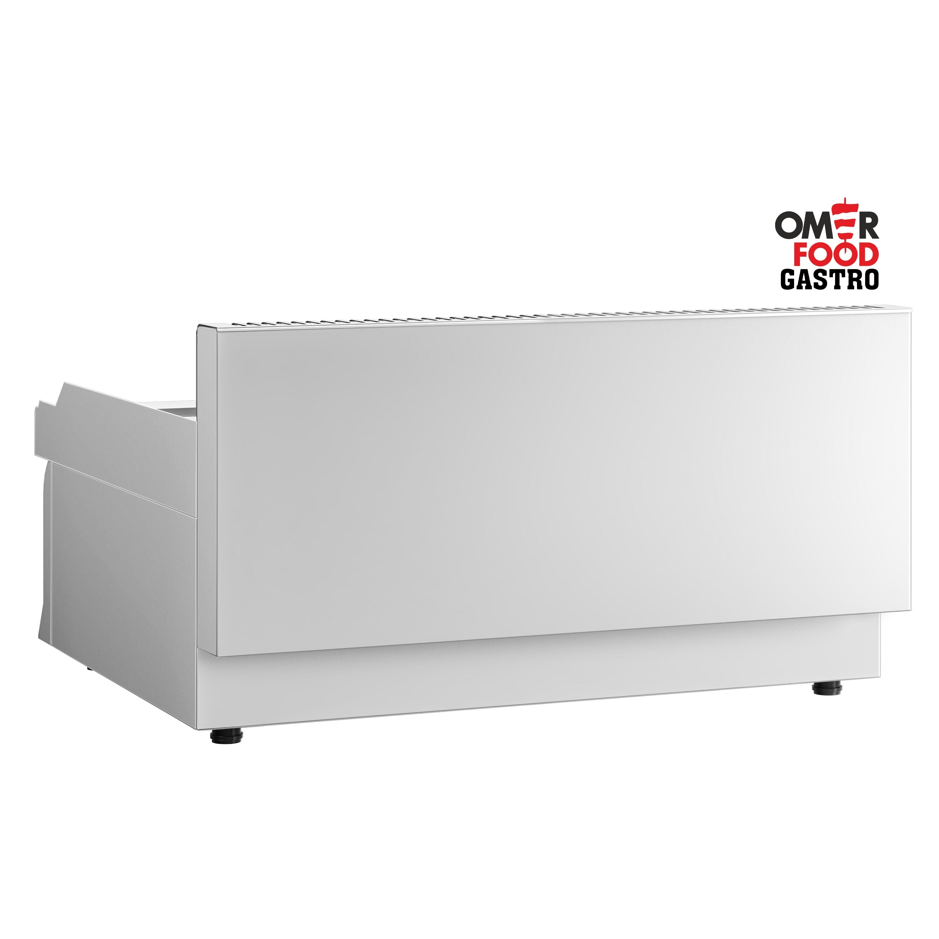 Plancha eléctrica Fry top - placa de acero rectificado - 7,1 kW - Liso - Superficie de cocción: 795x500mm
Tablero de mesa -Tamaño 700
Código de producto, SKU EBK800-E