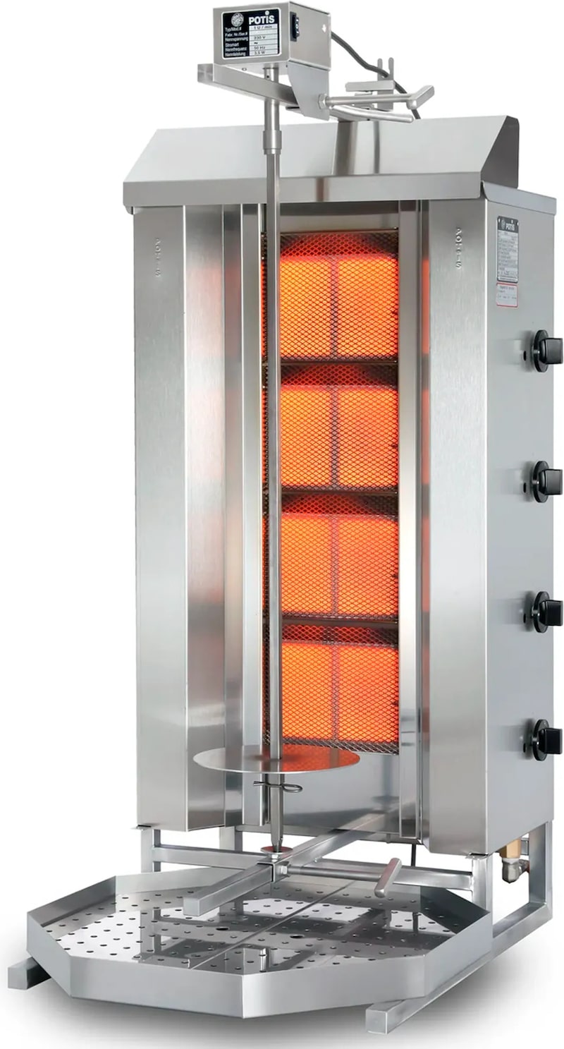 Asador de kebab Potis GD4/S