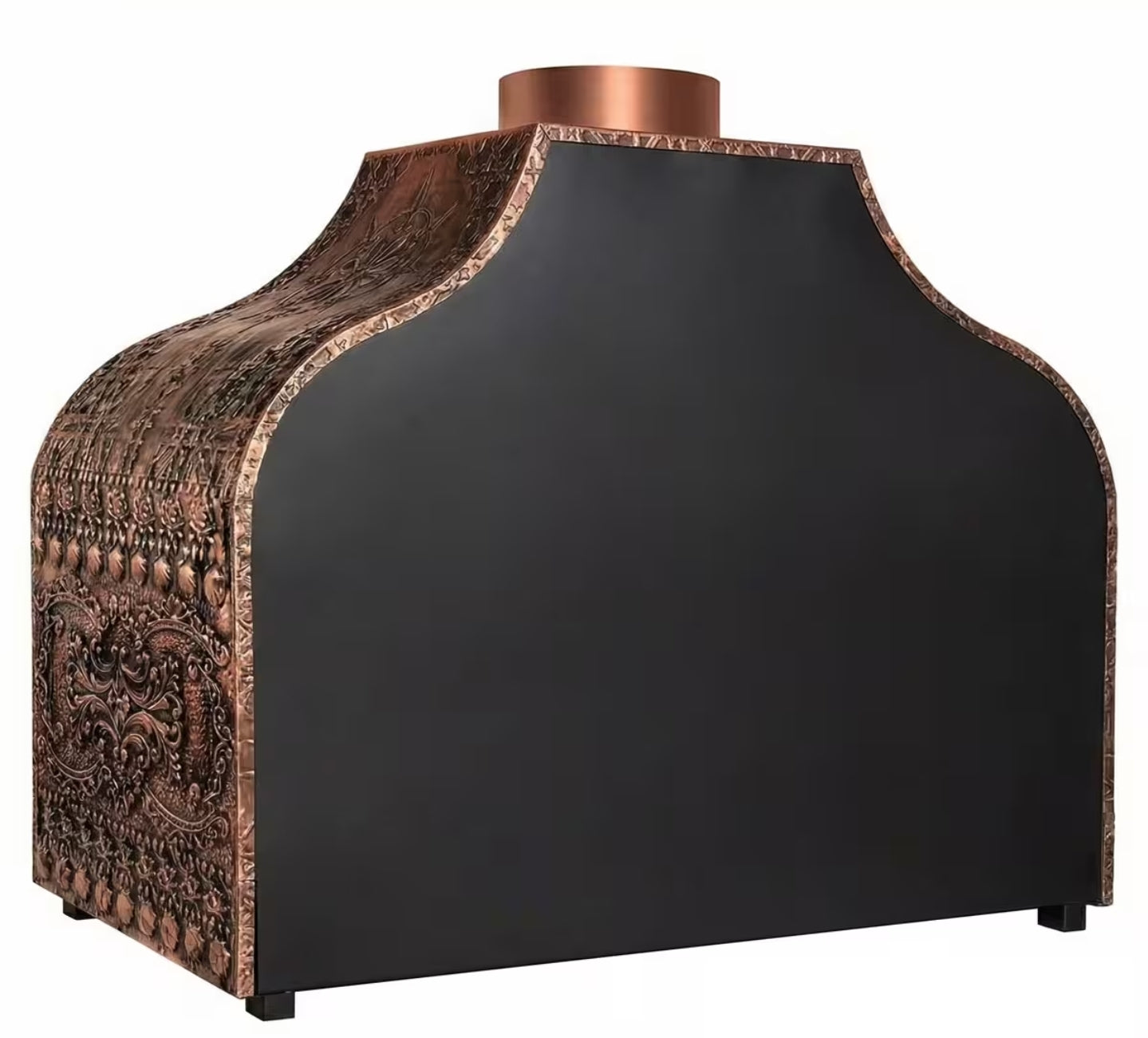 Parrilla de cobre de carbón - 1500mm - Profesional - para hostelería - 1 parrillas de hierro fundido - Parrilla: 1300x500mm - cerrado. Código de producto, OFGSKU KGA15
