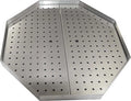 Bandeja de grasa Potis, octogonal con chapa perforada de 550x550x50 mm Número de artículo:PT0037
