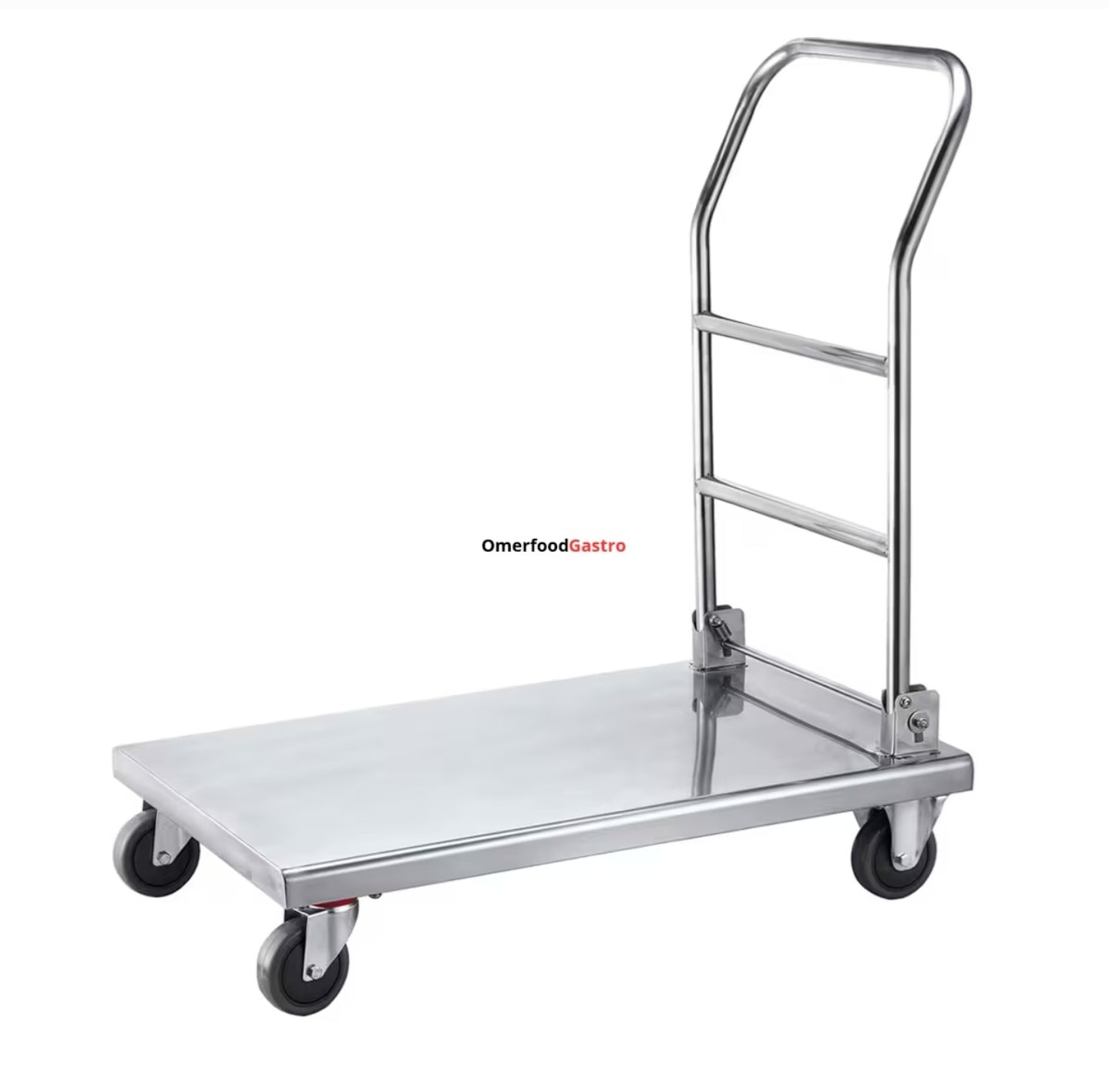 Carro de transporte / Carro plataforma - 515x820mm - con 1 estante - plegable - sin asa
Código de producto, SKU TWH81