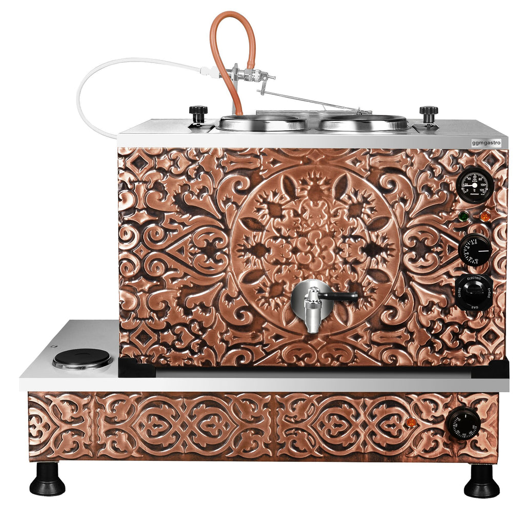 Samovar de cobre - Eléctrico - 770mm - 22 litros - 2,5 kW Código de producto, OFGSKU ETKA2
