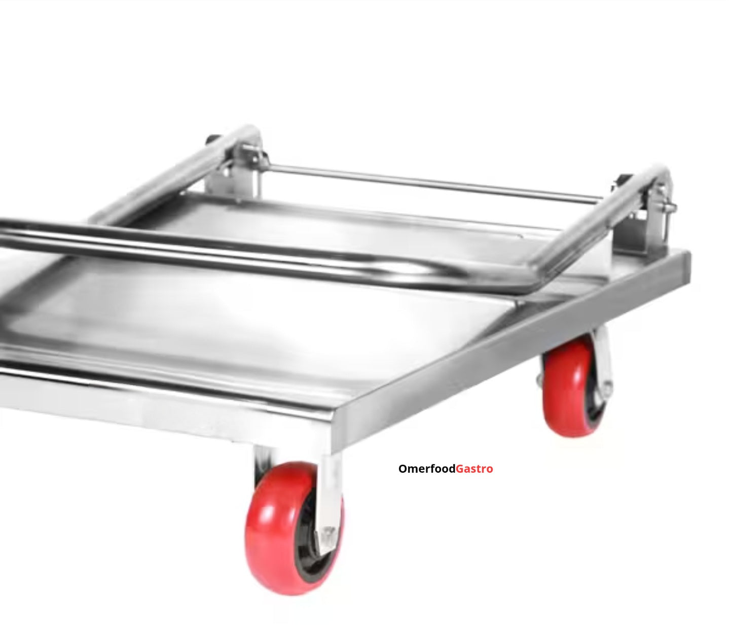 Carro de transporte / Carro plataforma - 600x850mm - con 1 estante - con asa
Profundidad: 850 mm
Código de producto, SKU SWK68
