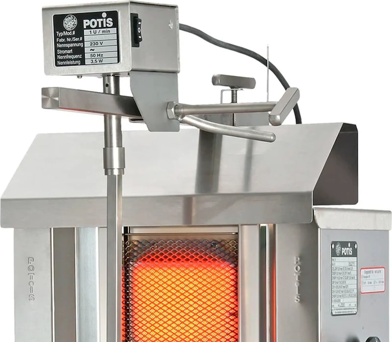 Asador de kebab Potis GD4/S